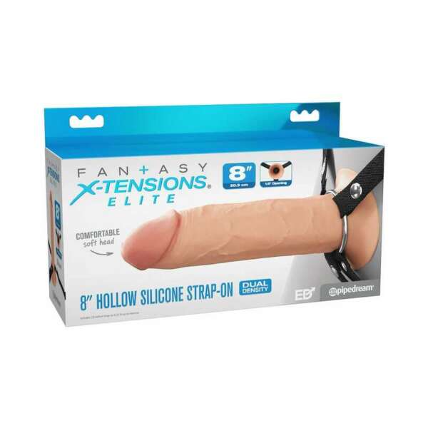 FX Elite Hollow Strap-On 8in Li