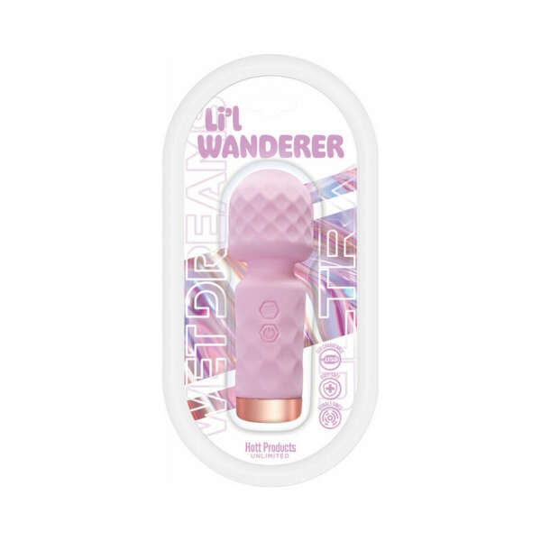 Wet Dreams Lil' Wanderer Mini Wand Pink