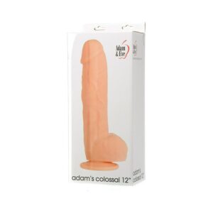 A&E Adam's Colossal 12 in. Dildo Beige