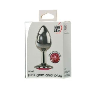 A&E Pink Gem Anal Plug Small
