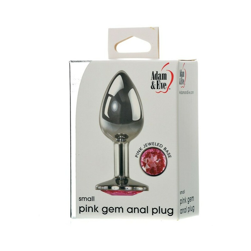 A&E Pink Gem Anal Plug Small