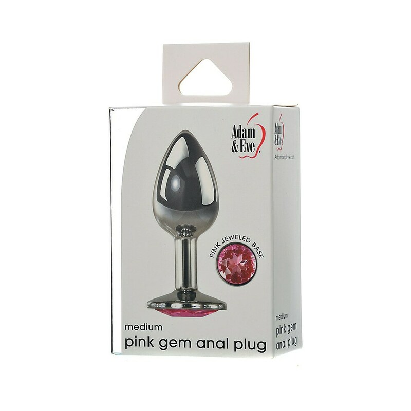 A&E Pink Gem Anal Plug Medium
