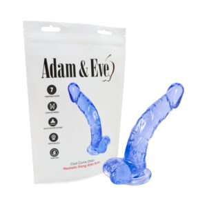A&E Cool Curve Jelly Dildo BAG