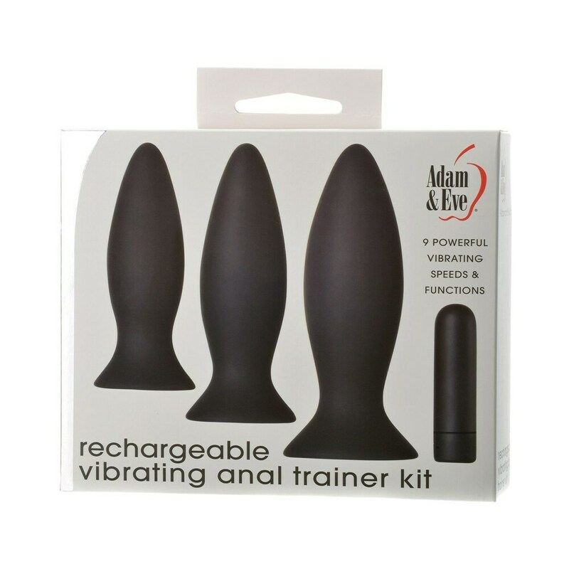 A&E Rechargeable Vibr Anal Trainer Kit