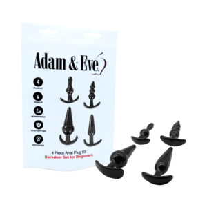 A&E 4-Piece Anal Plug Kit BAG