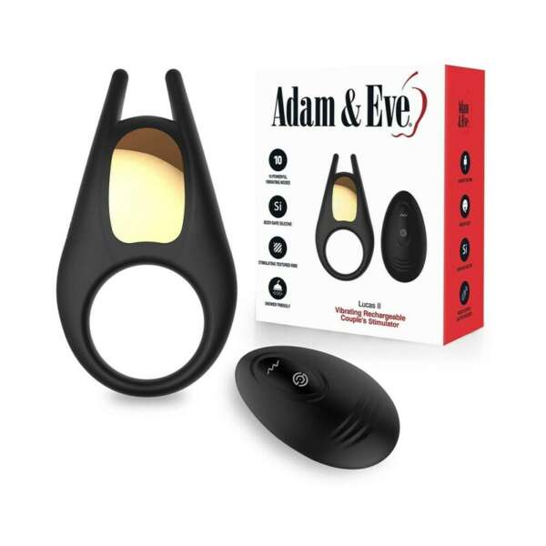 A&E Lucas II Vibrating Rech Couple Stim