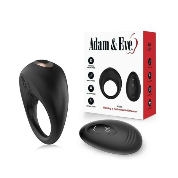 A&E Alan Vibrating Rechargeable Enhancer