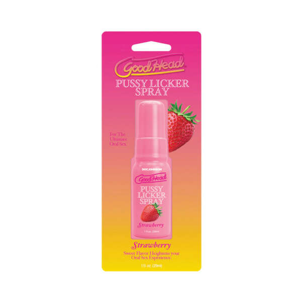 GoodHead Pussy Licker Spray Strawberry 1