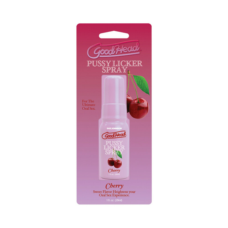 GoodHead Pussy Licker Spray Cherry 1oz