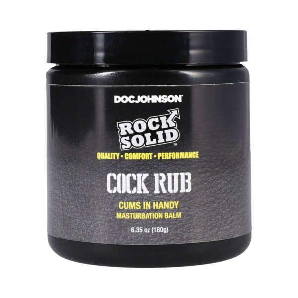 Rock Solid Cock Rub Cums In Handy