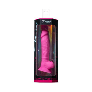 SILEX-D Model 1 Dildo 7in GITD Pink