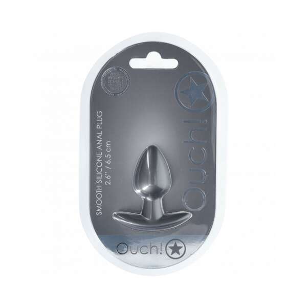 Ouch! Smooth Sili Anal Plug S 2.6in GM