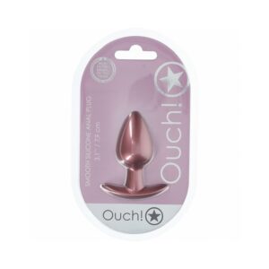 Ouch! Smooth Sili Anal Plug M 3.1in RG