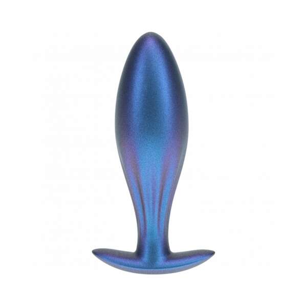Ouch! Smooth Sili Oval Plug 4.6in MBlu