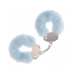 Ouch! Heavy-Duty Fluffy Handcuff PowdBlu