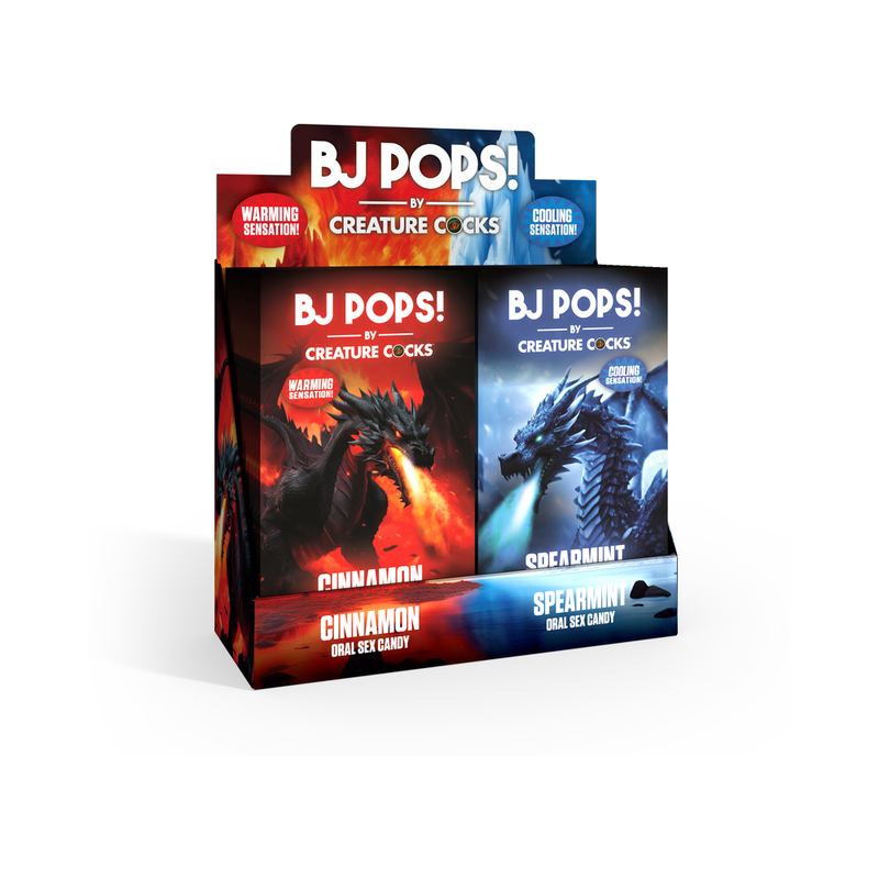 Creature Cocks BJ Pops! Cinn/Spear 24/DP