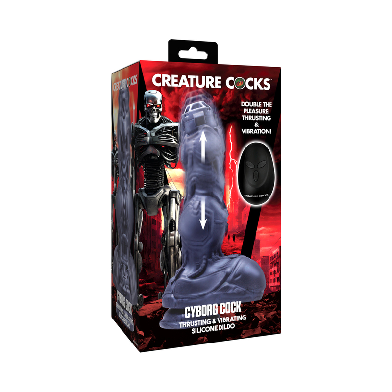 Creature Cocks Cyborg Thrust Sili Dildo