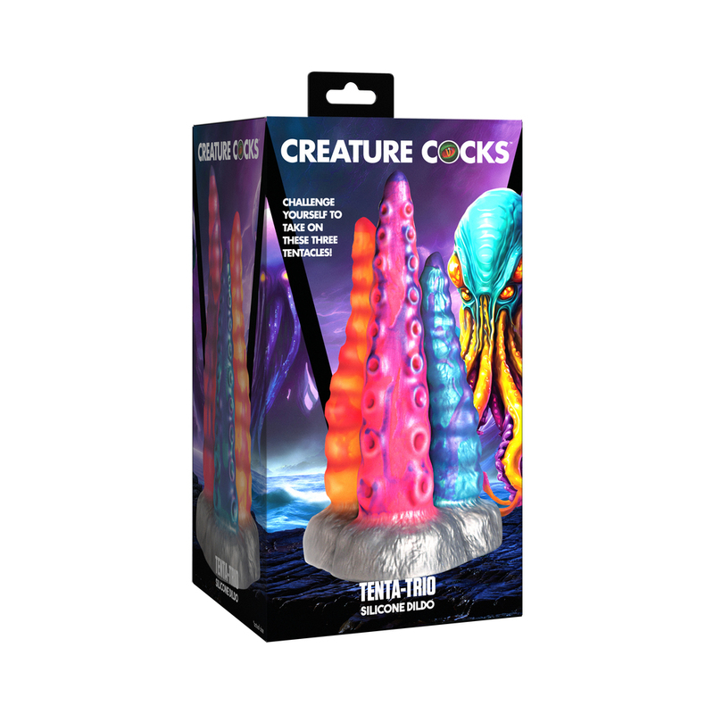 Creature Cocks Tentacle Trio Sili Dildo