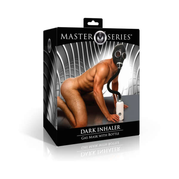 Master Series Rubber Gas Mask w/ Bottle