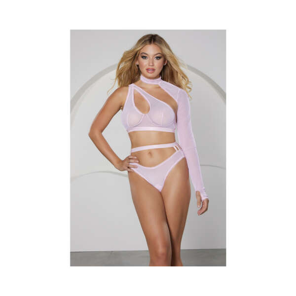 Allure Modern Muse HalterPantySlv Pnk M