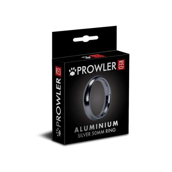 Prowler RED Silver 50mm Ring