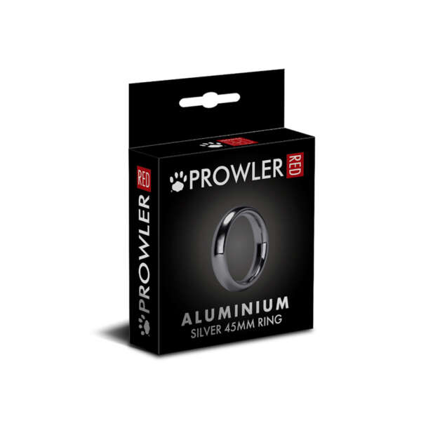 Prowler RED Silver 45mm Ring