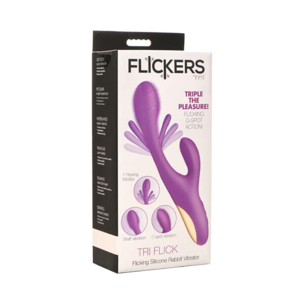 Flickers Tri-Flick Flicking Rabbit Vib