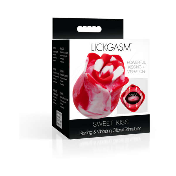 Lickgasm Kissing & Vibrating Rose Swirl