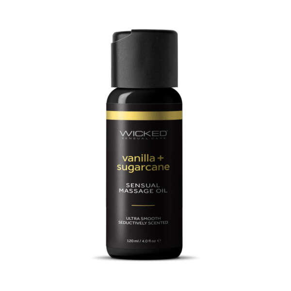 Wicked Vanilla/Sugarcane Massage Oil 4oz
