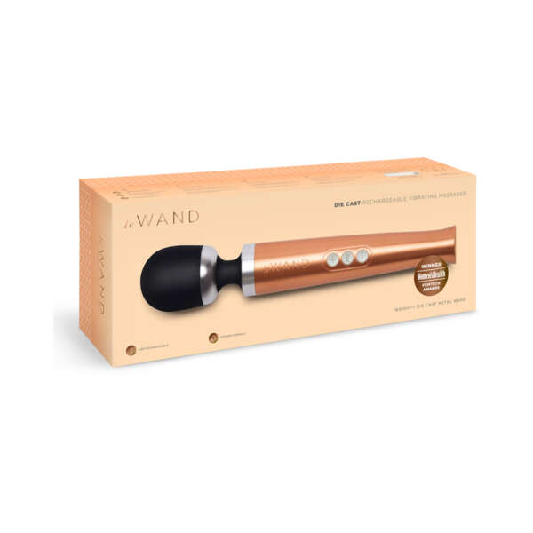 Le Wand Die Cast Rech Massager Rose Gold