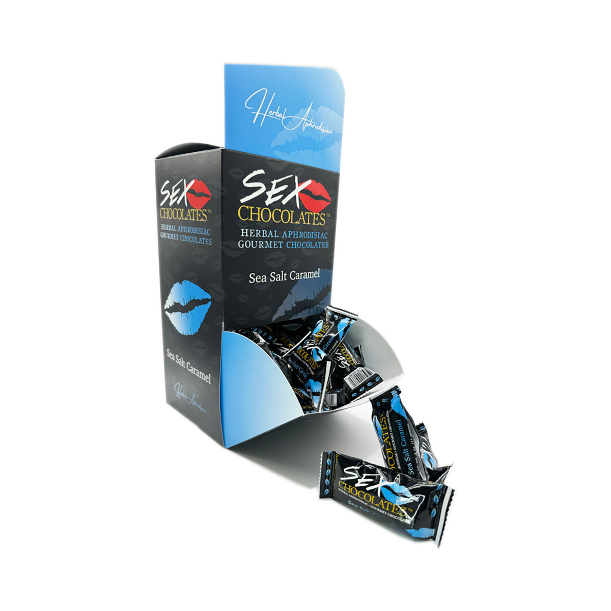 Sex Chocolates Sea Salt Caramel Dp 100ct