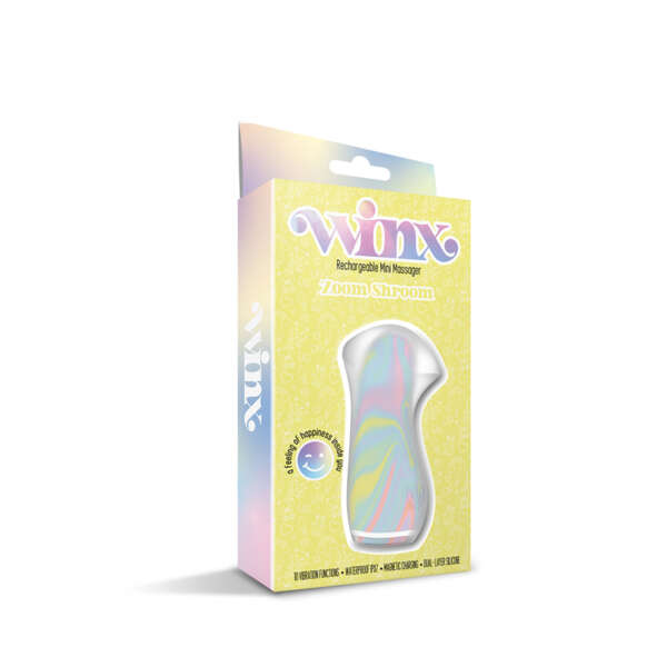 WINX Zoom Shroom Squishy Silicone Vibrat