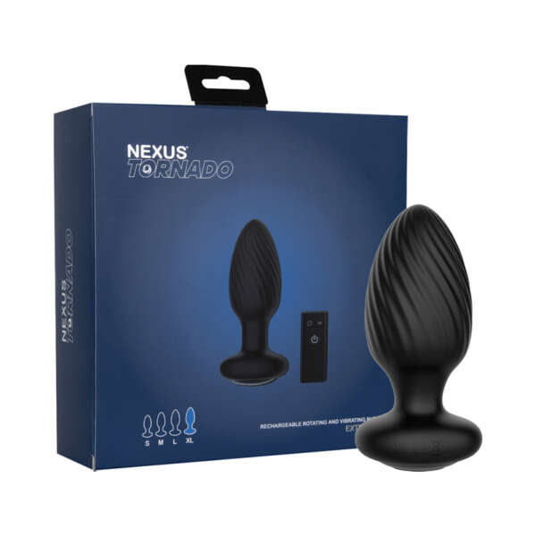 Nexus Tornado XL Rotat Vibrating Plug RC