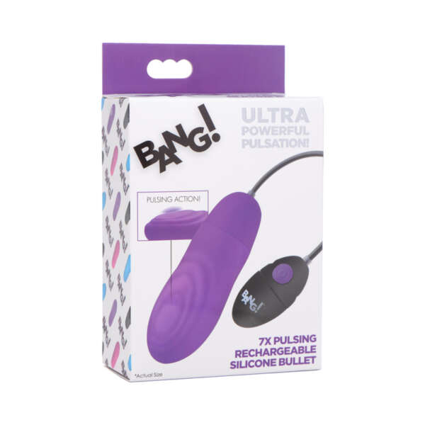 BANG! 7X Pulsing Recharg Sili Bullet Pur