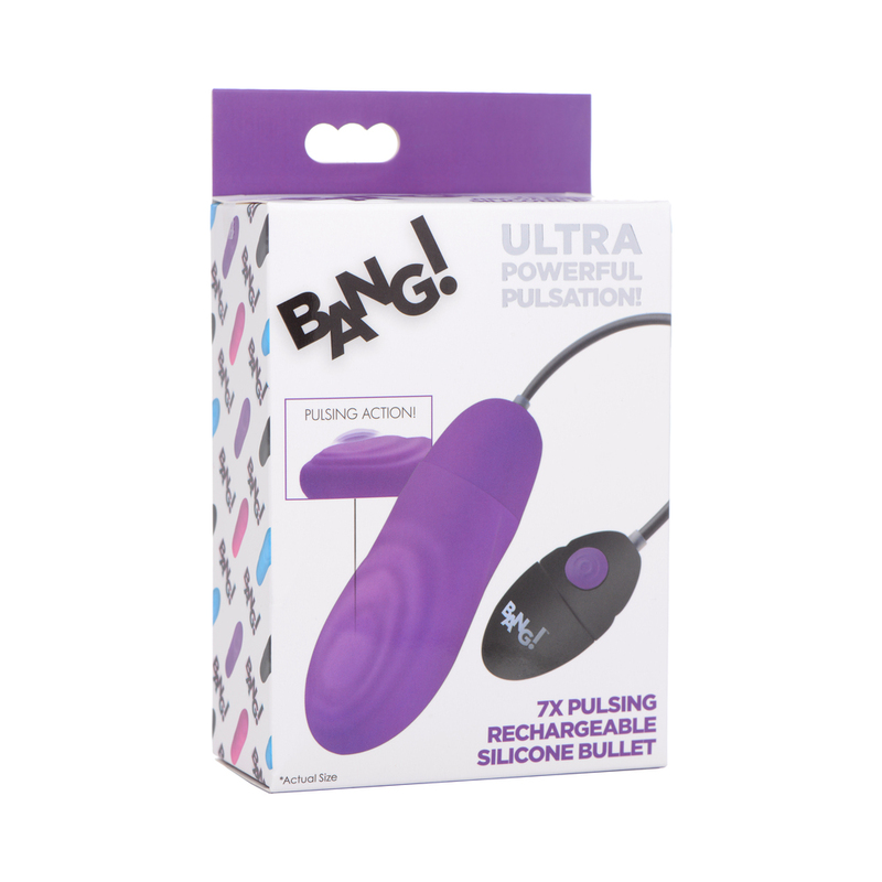 BANG! 7X Pulsing Recharg Sili Bullet Pur