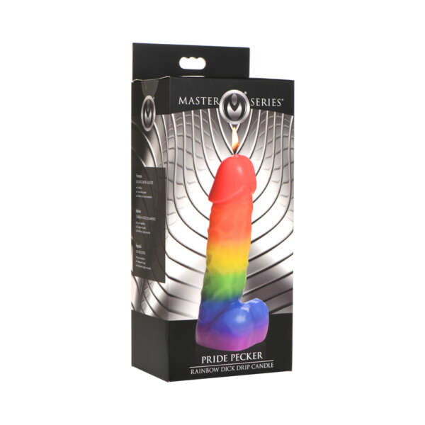 Master Series Pride Pecker Drip Candle