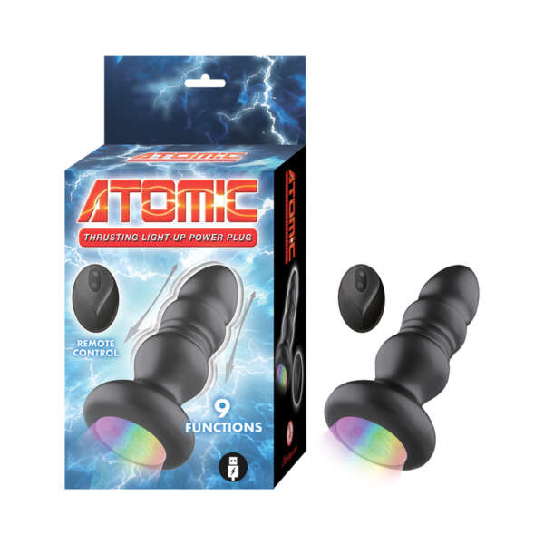 Atomic Thrusting Light-Up Power Plug Bla