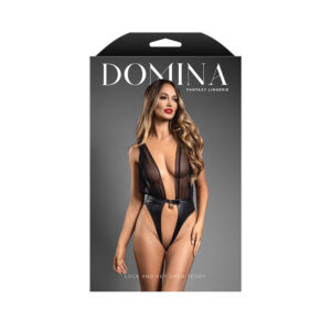 FL Domina Tie Plunge Teddy Lock &Key LXL