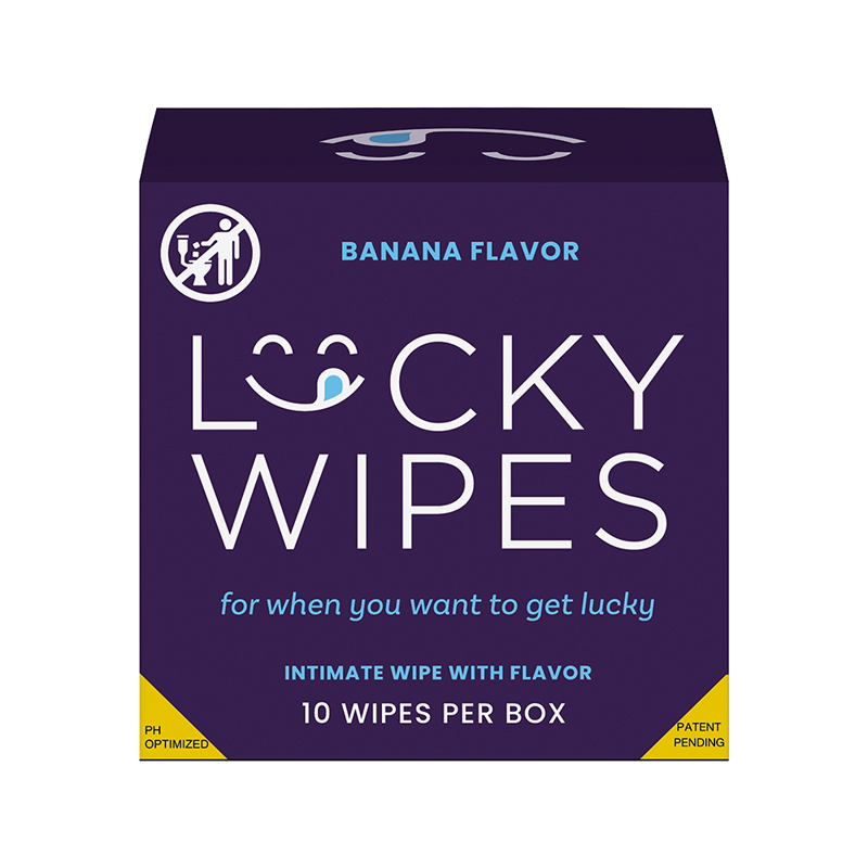 Sweetums Lucky Wipes Banana 10pk