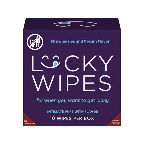 Sweetums Lucky Wipes Strawb Cream 10pk