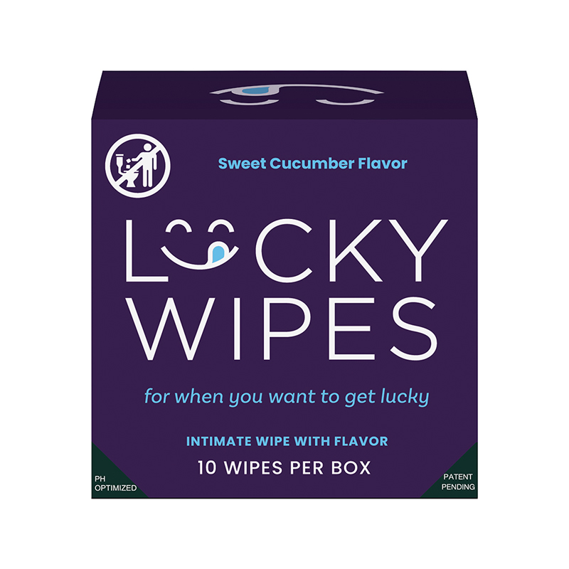 Sweetums Lucky Wipes Cucumber 10pk