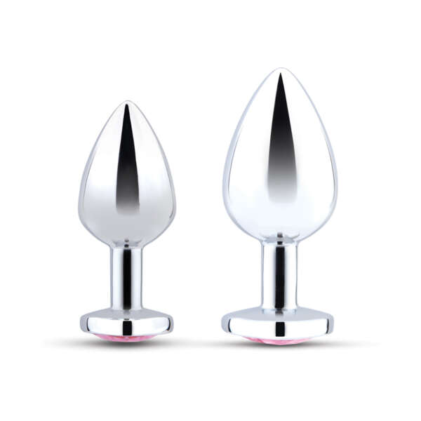 b-Vibe Jewel Metal Training Plug Set