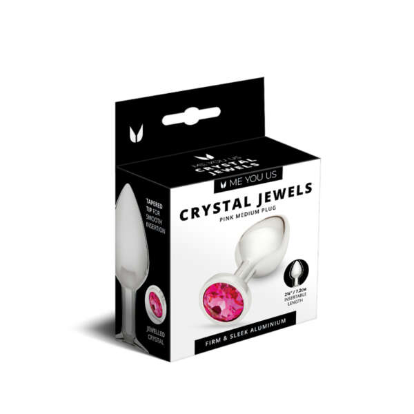 Me You Us Crystal Jewels Plug Pink M