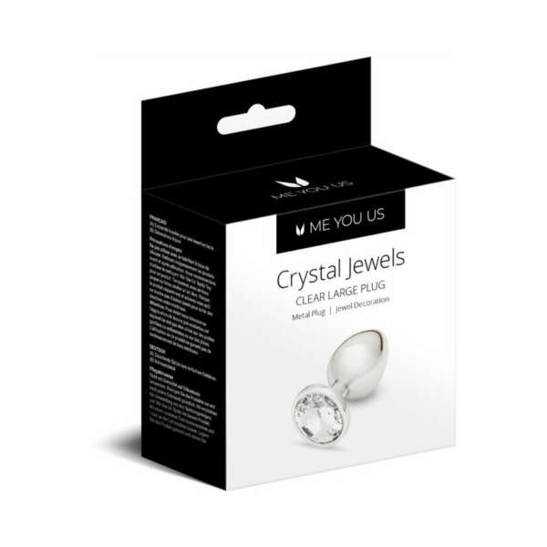 Me You Us Crystal Jewels Plug Clear L