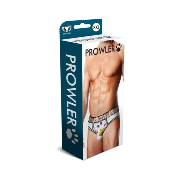 Prowler Oversized Paw Open Brief Wht 2XL