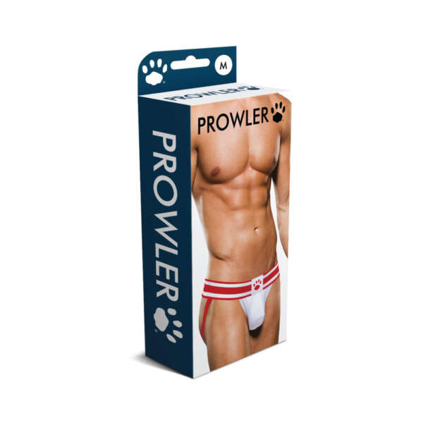 Prowler Jock Strap White/Red M