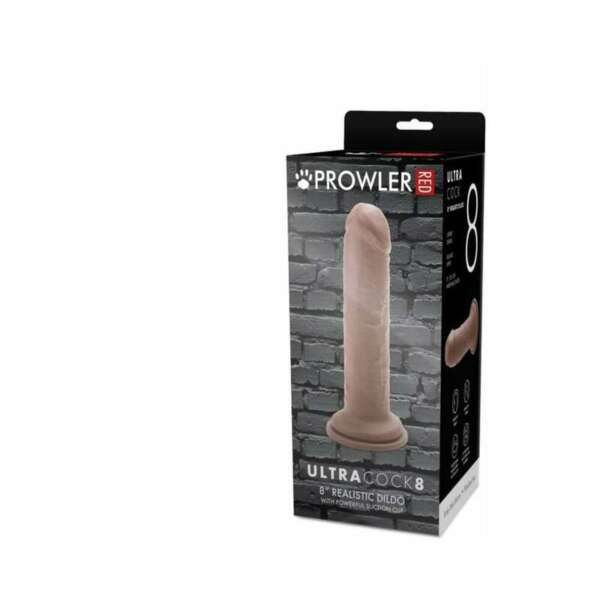 Prowler RED UltraCock 8in Real Dildo Car