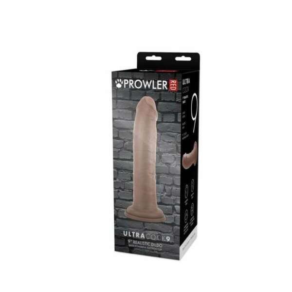 Prowler RED UltraCock 9in Real Dildo Car