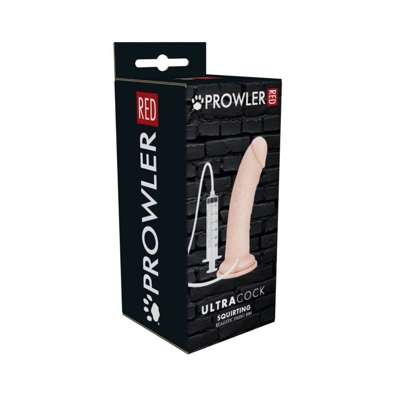 Prowler RED UltraCock 8in RealSquirt Dil