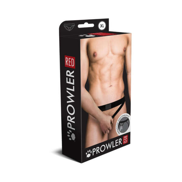 Prowler RED Ass-less Cockring Jock Bk XL